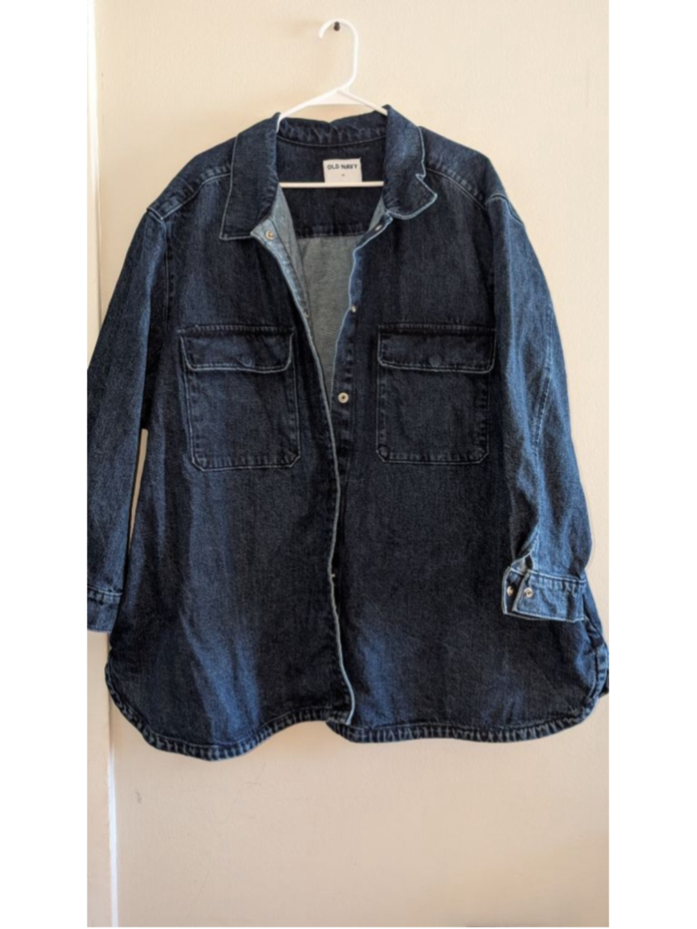 OLD NAVY Blue Denim Jean Jacket 4X, Women's
